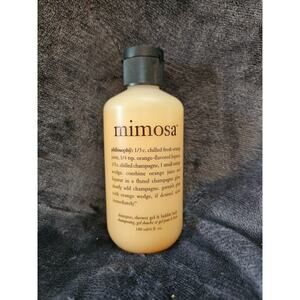 New Philosophy Mimosa 6 oz Travel Size - 3 in 1 Shampoo, Shower Gel, Bubble Bath